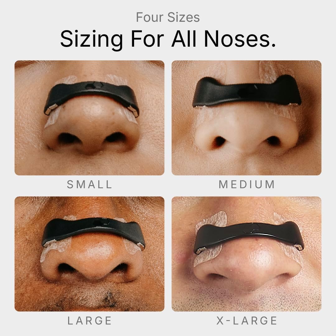 SleepEase Magnetic Anti-Snoring Nasal Clips - Drug-Free Snoring Solution for Better Sleep